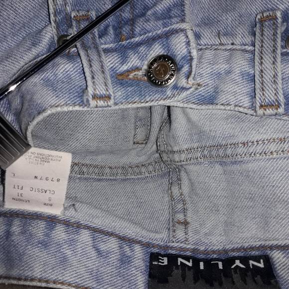 Vintage Jeans High Waisted Tapered Ankle Curvy Retro 1980s 90s Light Wash Denim - Picture 8 of 16